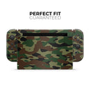 Traditional Camouflage // Skin Decal Wrap Kit for Nintendo Switch Console & Dock, Joy-Cons, Pro Controller, Lite, 3DS XL, 2DS XL, DSi, or Wii - Vinyl Skin Wrap for Nintendo Switch 2, OLED, Lite, Pro Controller, Wii & Classic Handhelds