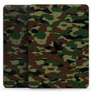 Traditional Camouflage Fabric Pattern - Full Body Skin Decal for the Apple iPad Pro 12.9", 11", 10.5", 9.7", Air or Mini (All Models Available)