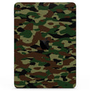 Traditional Camouflage Fabric Pattern - Full Body Skin Decal for the Apple iPad Pro 12.9", 11", 10.5", 9.7", Air or Mini (All Models Available)