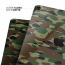Traditional Camouflage Fabric Pattern - Full Body Skin Decal for the Apple iPad Pro 12.9", 11", 10.5", 9.7", Air or Mini (All Models Available)