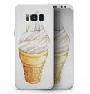 Traditional Ice Cream Cone Swirl  - Samsung Galaxy S8 Full-Body Skin Kit