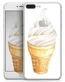 Traditional Ice Cream Cone Swirl  - Skin-kit for the iPhone 8 or 8 Plus