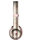 Transparent Clouds on Black and White Verticle Stripes Full-Body Skin Kit for the Beats by Dre Solo 3 Wireless Headphones