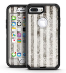 Transparent Clouds over Black and White Verticle Pattern - iPhone 7 Plus/8 Plus OtterBox Case & Skin Kits