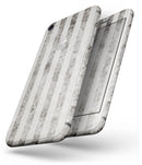 Transparent Clouds over Black and White Verticle Pattern - Skin-kit for the iPhone 8 or 8 Plus