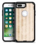 Transparent Clouds over Orange and White Vertical Stripes - iPhone 7 Plus/8 Plus OtterBox Case & Skin Kits