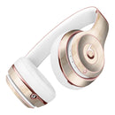 Transparent Clouds over Orange and White Vertical Stripes Full-Body Skin Kit for the Beats by Dre Solo 3 Wireless Headphones