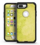 Transparent Fog over Lime Snowflake Pattern - iPhone 7 Plus/8 Plus OtterBox Case & Skin Kits