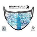 Tree of Life - Made in USA Mouth Cover Unisex Anti-Dust Cotton Blend Reusable & Washable Face Mask with Adjustable Sizing for Adult or Child