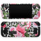 Trendy Floral On Animal Print V1 // Full Body Skin Decal Wrap Kit for the Steam Deck handheld gaming computer