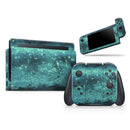 Trendy Green Space Surface // Skin Decal Wrap Kit for Nintendo Switch Console & Dock, Joy-Cons, Pro Controller, Lite, 3DS XL, 2DS XL, DSi, or Wii - Vinyl Skin Wrap for Nintendo Switch 2, OLED, Lite, Pro Controller, Wii & Classic Handhelds
