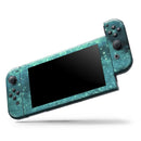 Trendy Green Space Surface // Skin Decal Wrap Kit for Nintendo Switch Console & Dock, Joy-Cons, Pro Controller, Lite, 3DS XL, 2DS XL, DSi, or Wii - Vinyl Skin Wrap for Nintendo Switch 2, OLED, Lite, Pro Controller, Wii & Classic Handhelds