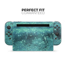 Trendy Green Space Surface // Skin Decal Wrap Kit for Nintendo Switch Console & Dock, Joy-Cons, Pro Controller, Lite, 3DS XL, 2DS XL, DSi, or Wii - Vinyl Skin Wrap for Nintendo Switch 2, OLED, Lite, Pro Controller, Wii & Classic Handhelds