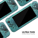 Trendy Green Space Surface // Skin Decal Wrap Kit for Nintendo Switch Console & Dock, Joy-Cons, Pro Controller, Lite, 3DS XL, 2DS XL, DSi, or Wii - Vinyl Skin Wrap for Nintendo Switch 2, OLED, Lite, Pro Controller, Wii & Classic Handhelds