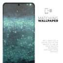 Trendy Green Space Surface - Premium Vinyl Skin Decal for Samsung Galaxy S25 Ultra, S24, S23, S22 & All Galaxy S Models