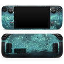 Trendy Green Space Surface // Full Body Skin Decal Wrap Kit for the Steam Deck handheld gaming computer