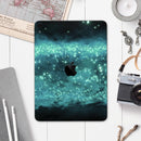 Trendy Green Space Surface - Full Body Skin Decal for the Apple iPad Pro 12.9", 11", 10.5", 9.7", Air or Mini (All Models Available)