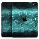 Trendy Green Space Surface - Full Body Skin Decal for the Apple iPad Pro 12.9", 11", 10.5", 9.7", Air or Mini (All Models Available)