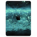 Trendy Green Space Surface - Full Body Skin Decal for the Apple iPad Pro 12.9", 11", 10.5", 9.7", Air or Mini (All Models Available)