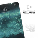 Trendy Green Space Surface - Full Body Skin Decal for the Apple iPad Pro 12.9", 11", 10.5", 9.7", Air or Mini (All Models Available)