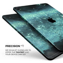 Trendy Green Space Surface - Full Body Skin Decal for the Apple iPad Pro 12.9", 11", 10.5", 9.7", Air or Mini (All Models Available)