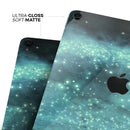 Trendy Green Space Surface - Full Body Skin Decal for the Apple iPad Pro 12.9", 11", 10.5", 9.7", Air or Mini (All Models Available)