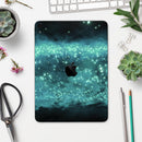 Trendy Green Space Surface - Full Body Skin Decal for the Apple iPad Pro 12.9", 11", 10.5", 9.7", Air or Mini (All Models Available)