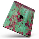 Trendy Green with Pink Rust - Full Body Skin Decal for the Apple iPad Pro 12.9", 11", 10.5", 9.7", Air or Mini (All Models Available)