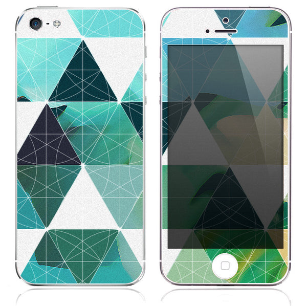 Triangle Ocean Skin for the iPhone 3gs, 4/4s, 5, 5s or 5c