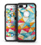 Triangular Geometric Pattern - iPhone 7 or 7 Plus Commuter Case Skin Kit
