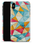 Triangular Geometric Pattern - iPhone X Clipit Case