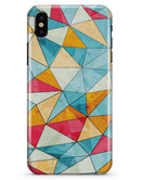 Triangular Geometric Pattern - iPhone X Clipit Case