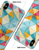 Triangular Geometric Pattern - iPhone X Clipit Case