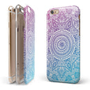 Tribal Ethnic Mandala v5 iPhone 6/6s or 6/6s Plus 2-Piece Hybrid INK-Fuzed Case