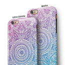Tribal Ethnic Mandala v5 iPhone 6/6s or 6/6s Plus 2-Piece Hybrid INK-Fuzed Case