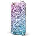 Tribal Ethnic Mandala v5 iPhone 6/6s or 6/6s Plus 2-Piece Hybrid INK-Fuzed Case