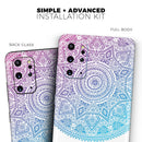 Tribal Ethnic Mandala v5 - Premium Vinyl Skin Decal for Samsung Galaxy S25 Ultra, S24, S23, S22 & All Galaxy S Models