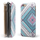 Tribal Vector Ethnic Pattern v3 iPhone 6/6s or 6/6s Plus 2-Piece Hybrid INK-Fuzed Case