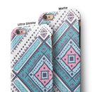Tribal Vector Ethnic Pattern v3 iPhone 6/6s or 6/6s Plus 2-Piece Hybrid INK-Fuzed Case