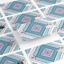 Tribal Vector Ethnic Pattern v3 - Premium Protective Decal Skin-Kit for the Apple Credit Card