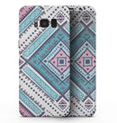 Tribal Vector Ethnic Pattern v3 - Samsung Galaxy S8 Full-Body Skin Kit