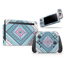 Tribal Vector Ethnic Pattern v3 // Skin Decal Wrap Kit for Nintendo Switch Console & Dock, Joy-Cons, Pro Controller, Lite, 3DS XL, 2DS XL, DSi, or Wii - Vinyl Skin Wrap for Nintendo Switch 2, OLED, Lite, Pro Controller, Wii & Classic Handhelds