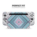 Tribal Vector Ethnic Pattern v3 // Skin Decal Wrap Kit for Nintendo Switch Console & Dock, Joy-Cons, Pro Controller, Lite, 3DS XL, 2DS XL, DSi, or Wii - Vinyl Skin Wrap for Nintendo Switch 2, OLED, Lite, Pro Controller, Wii & Classic Handhelds