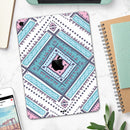 Tribal Vector Ethnic Pattern v3 - Full Body Skin Decal for the Apple iPad Pro 12.9", 11", 10.5", 9.7", Air or Mini (All Models Available)