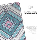 Tribal Vector Ethnic Pattern v3 - Full Body Skin Decal for the Apple iPad Pro 12.9", 11", 10.5", 9.7", Air or Mini (All Models Available)
