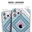 Tribal Vector Ethnic Pattern v3 - Protective Skin Wrap & Decal – Compatible with iPhone SE to iPhone 17 Pro Max (All Models)