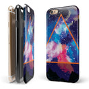 Trilateral Eternal Space iPhone 6/6s or 6/6s Plus 2-Piece Hybrid INK-Fuzed Case