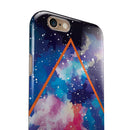 Trilateral Eternal Space iPhone 6/6s or 6/6s Plus 2-Piece Hybrid INK-Fuzed Case