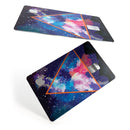 Trilateral Eternal Space - Premium Protective Decal Skin-Kit for the Apple Credit Card