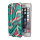 Trippy Retro Pattern iPhone 6/6s or 6/6s Plus 2-Piece Hybrid INK-Fuzed Case